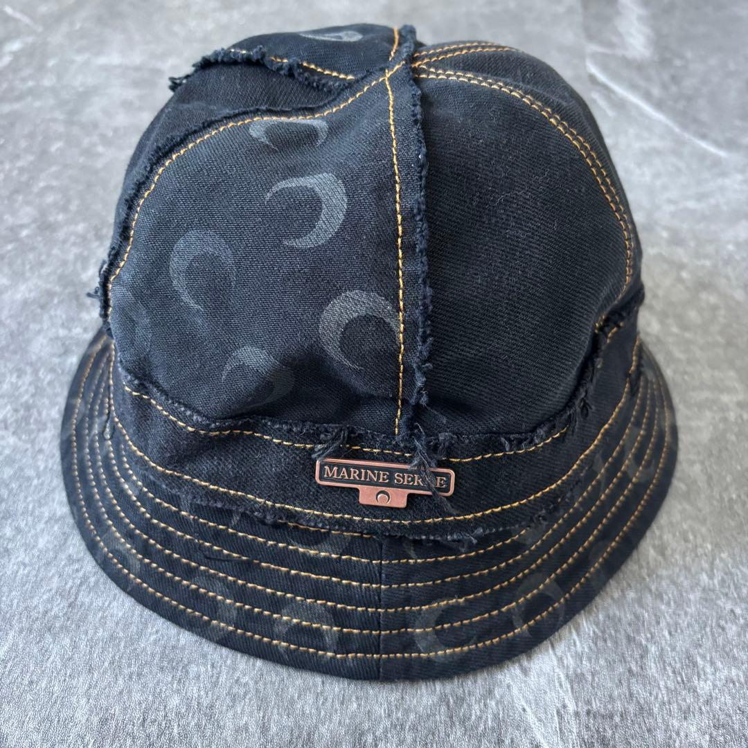 MARINE SERRE マリーンセル デニムバケットハット