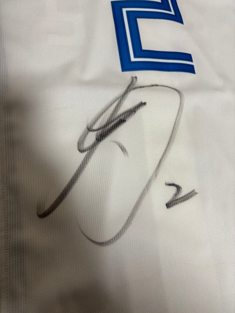 北海道日本ハムファイターズ 杉谷拳士 ユニフォーム サイン入り L