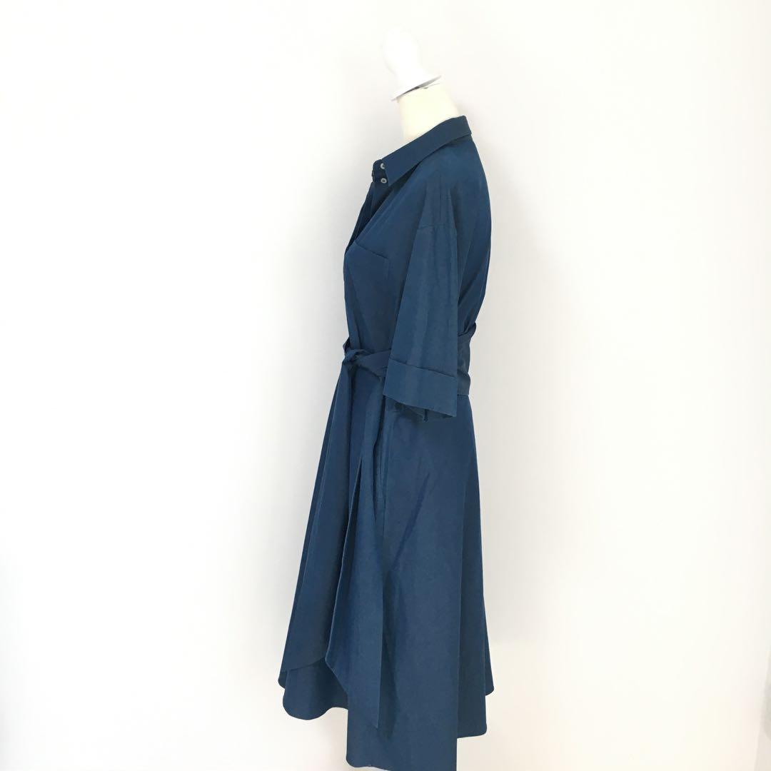 近年美品　Loro Piana ロロピアーナ　ベルト　ロング　ワンピース