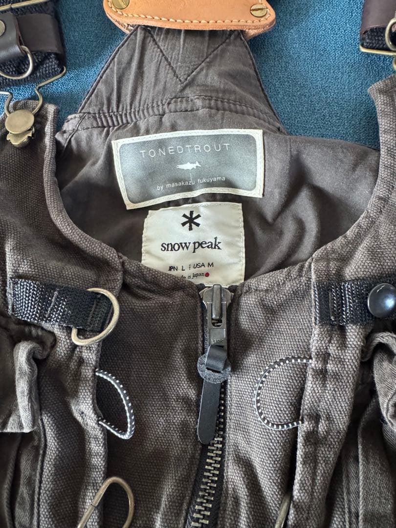 様スノーピーク Peak x TONEDTROUT