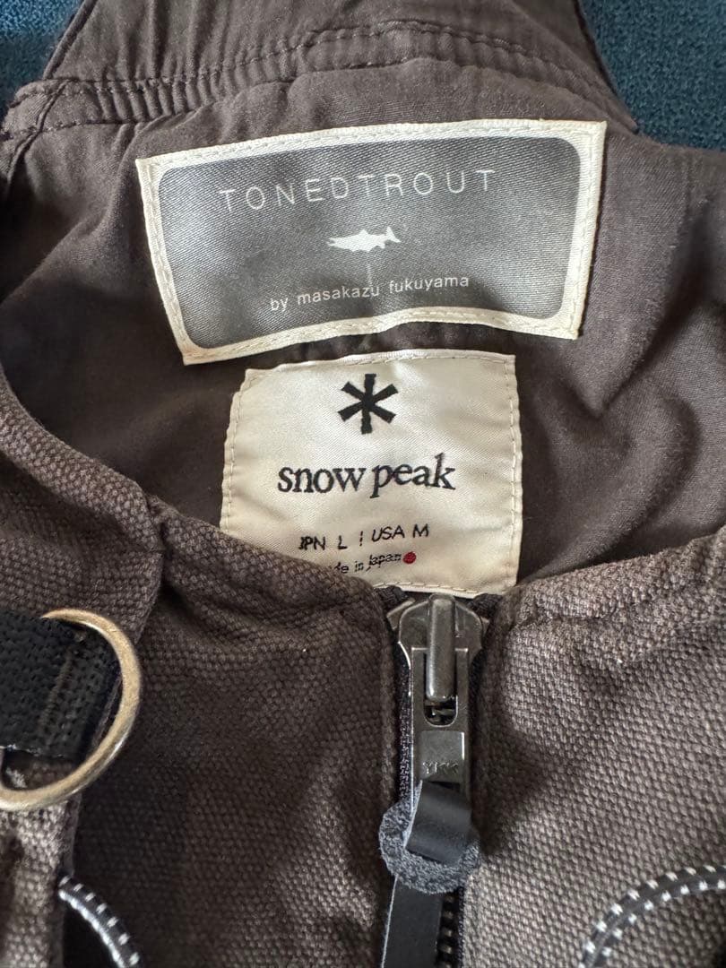 様スノーピーク Peak x TONEDTROUT