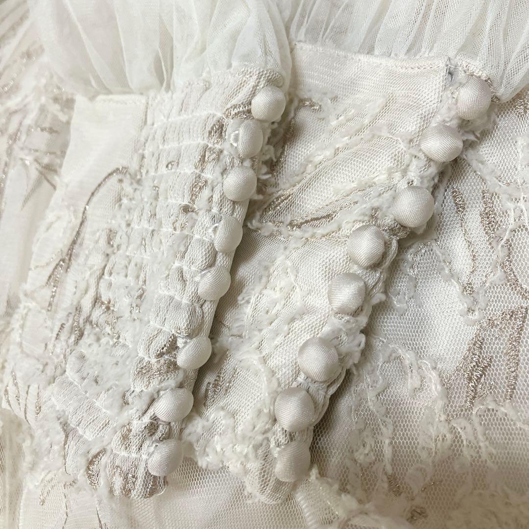 かいのく　美品　ドリードール　フェザーフラワーチュールドレス オケージョン