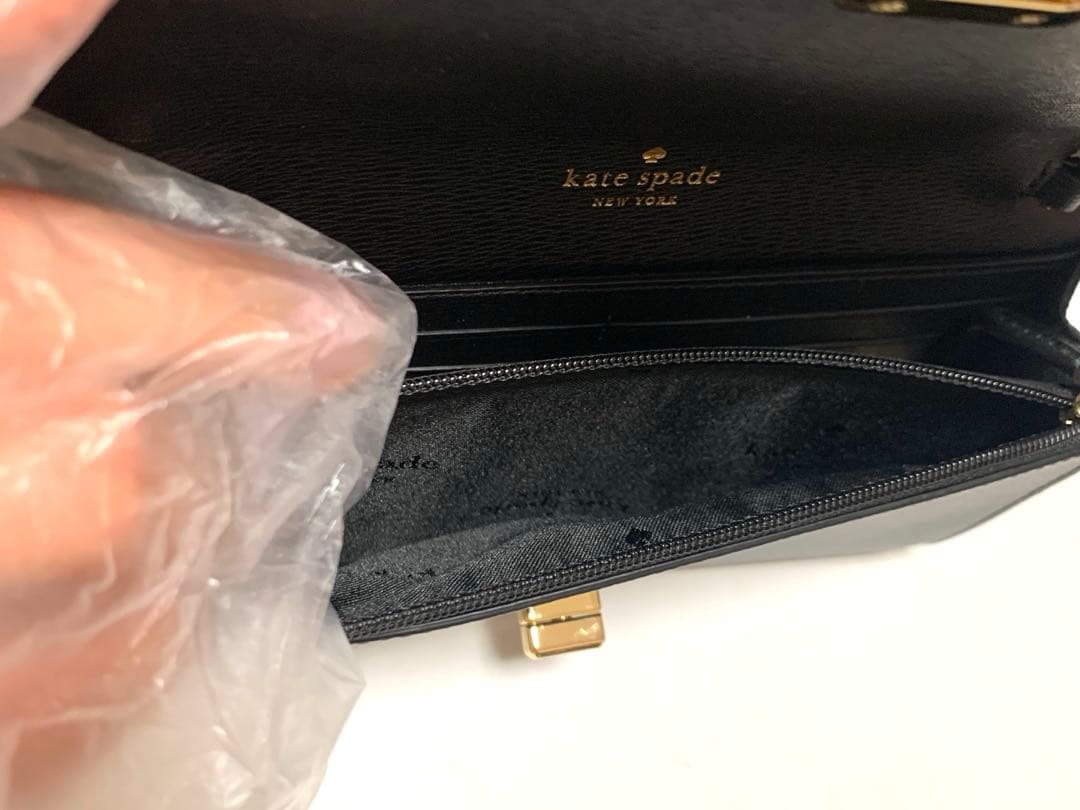 【新品】kate spade　ショルダーウォレット　財布　ショルダー付　2way