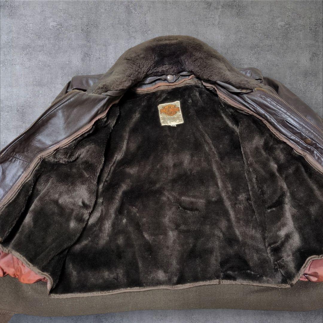 90s harley-davidson XL G-1 A-2 フライトジャケット