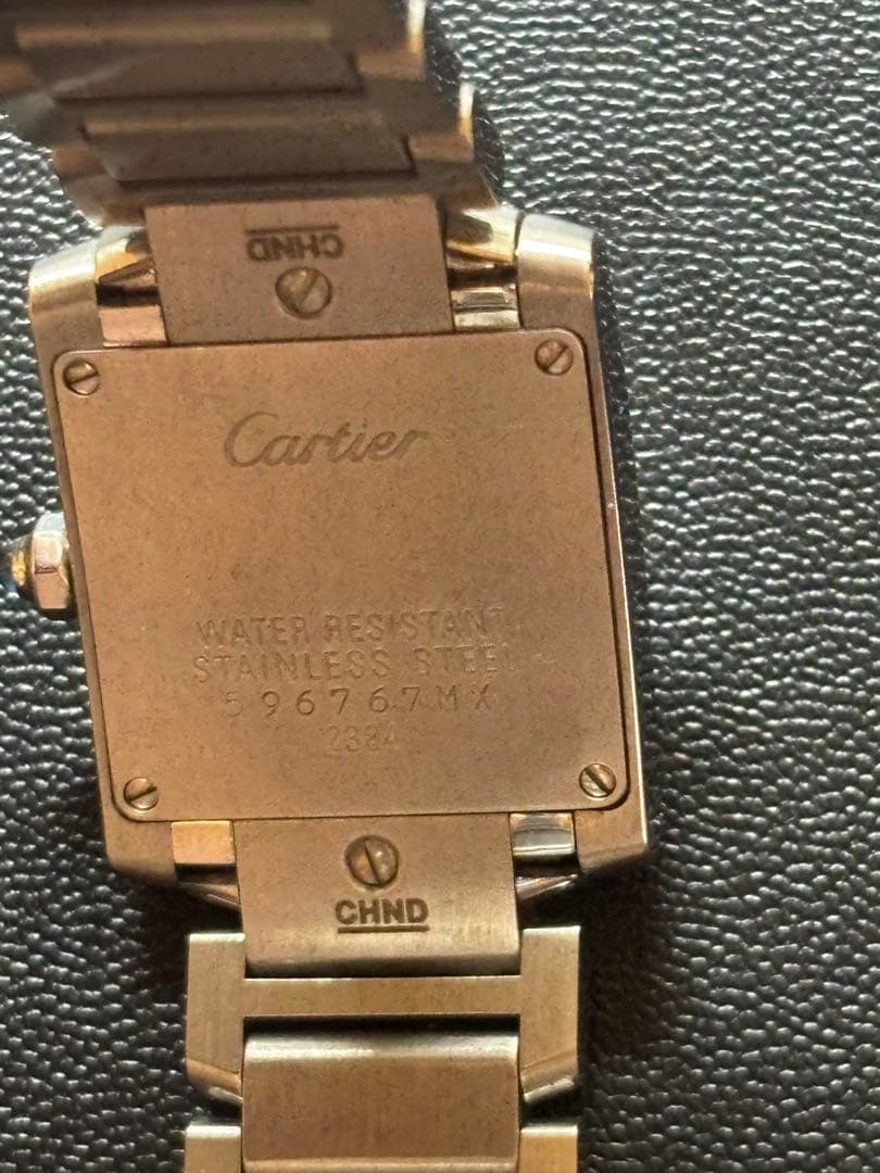 Cartier カルティエ タンクフランセーズ SM