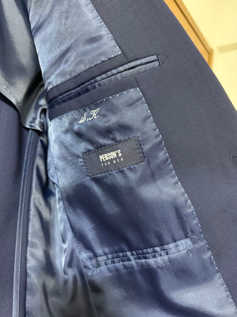 PERSON'S FOR MEN ネイビー スーツ 上下