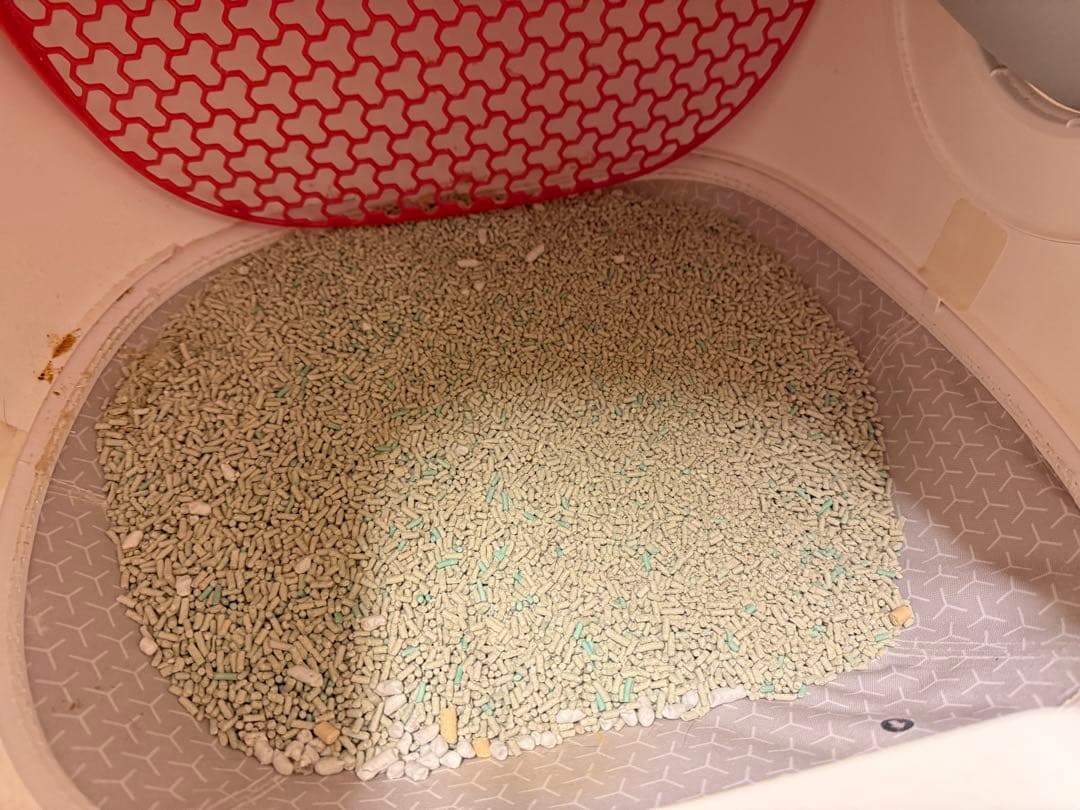 自動猫用トイレ PURAMAX ホワイト中古品