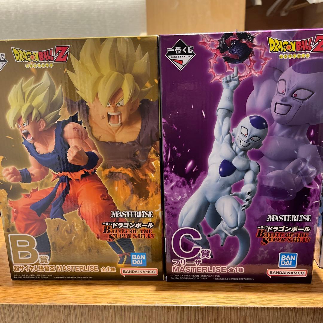 ドラゴンボール MASTERLISE B賞C賞フィギュアセット