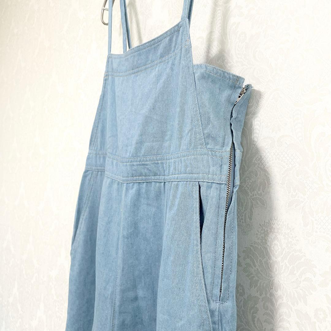 新品タグ付き LOULOU WILLOUGHBY エコデニムサロペット