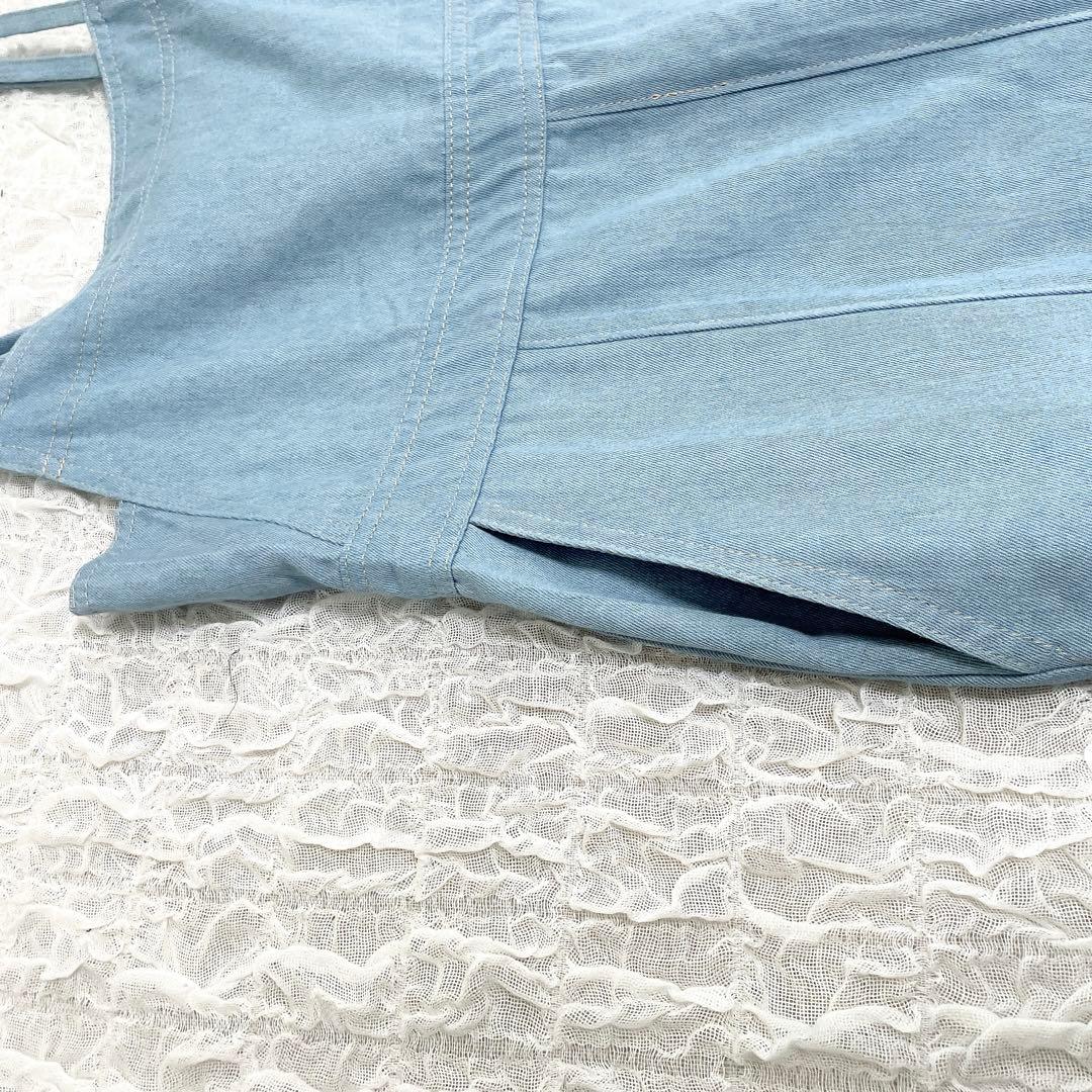 新品タグ付き LOULOU WILLOUGHBY エコデニムサロペット