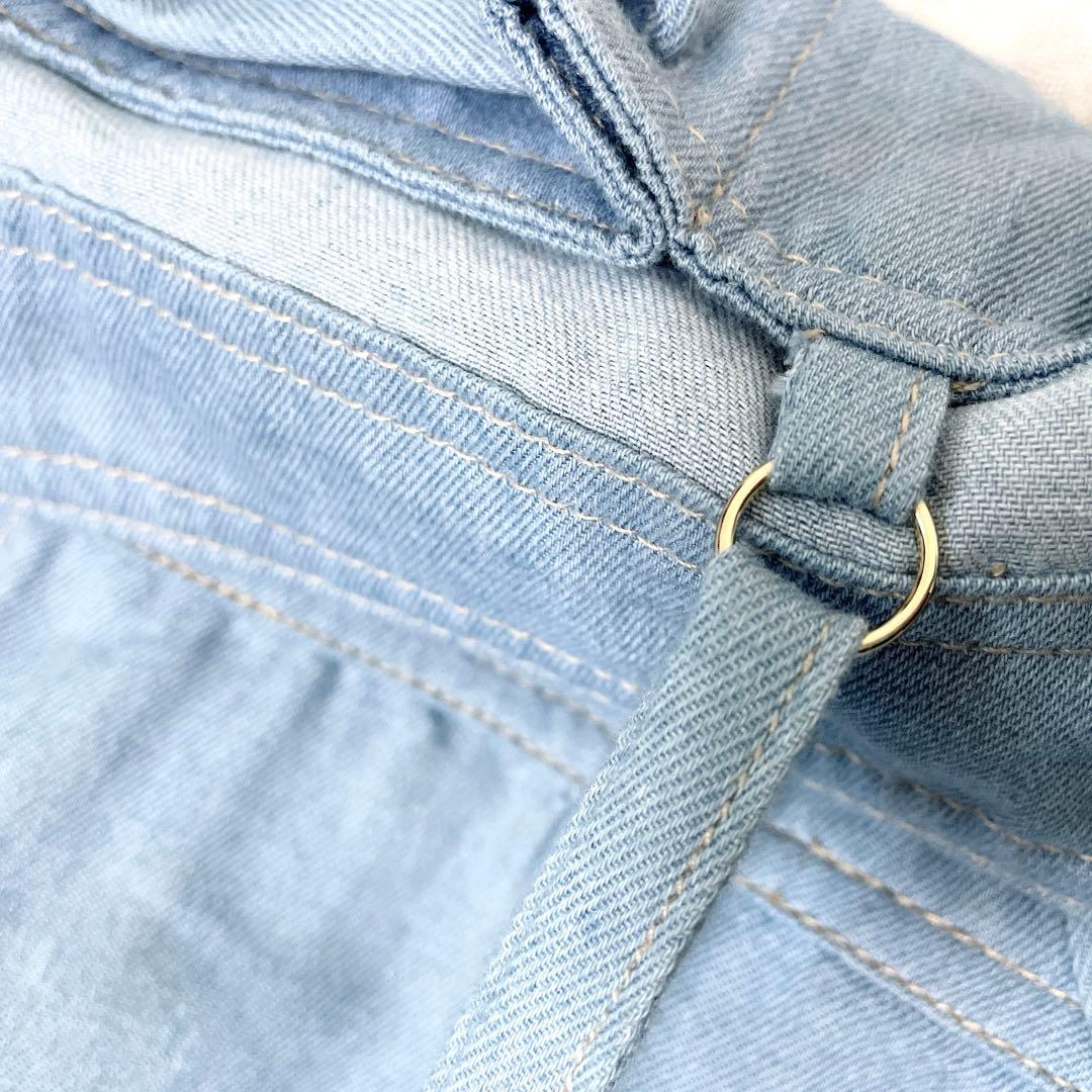 新品タグ付き LOULOU WILLOUGHBY エコデニムサロペット