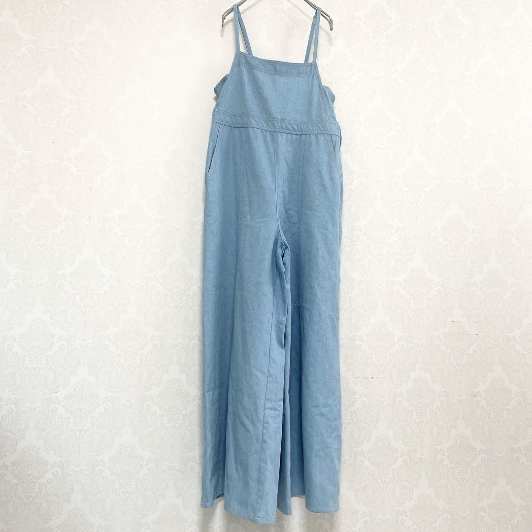 新品タグ付き LOULOU WILLOUGHBY エコデニムサロペット