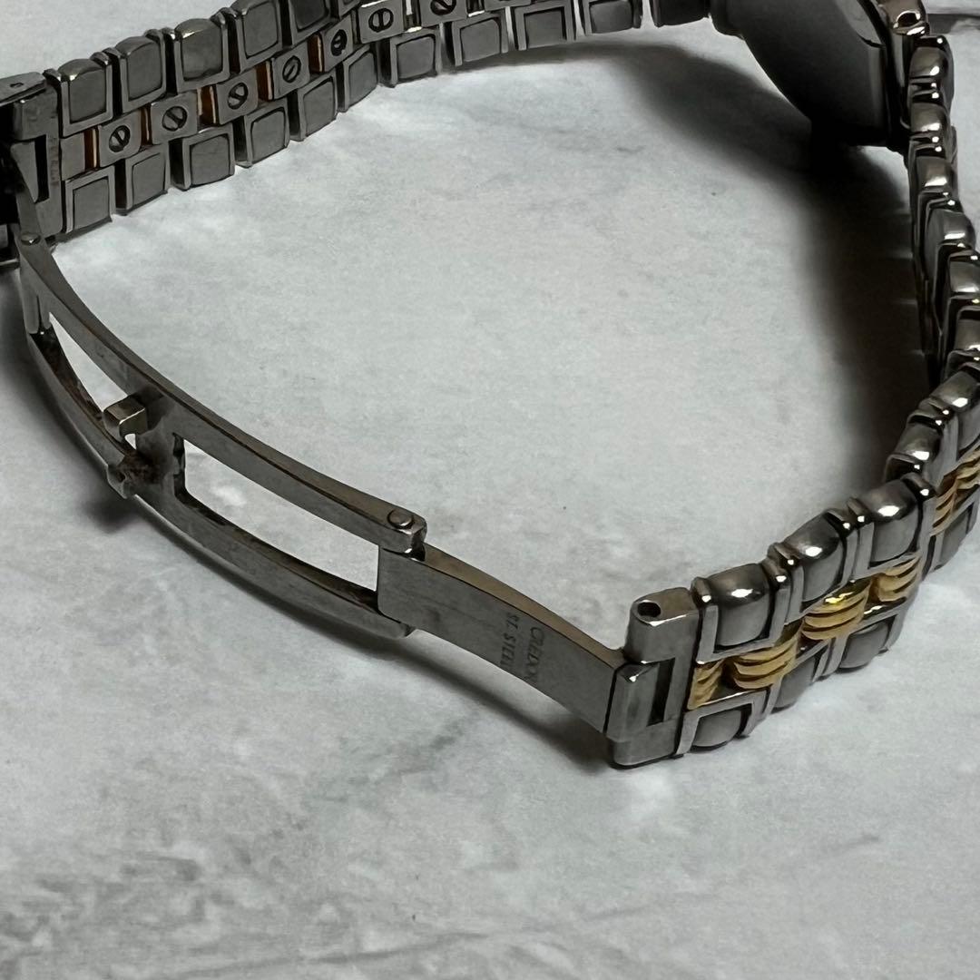 稼働美品 セイコー クレドール レディース腕時計 5A70-0160 白文字盤