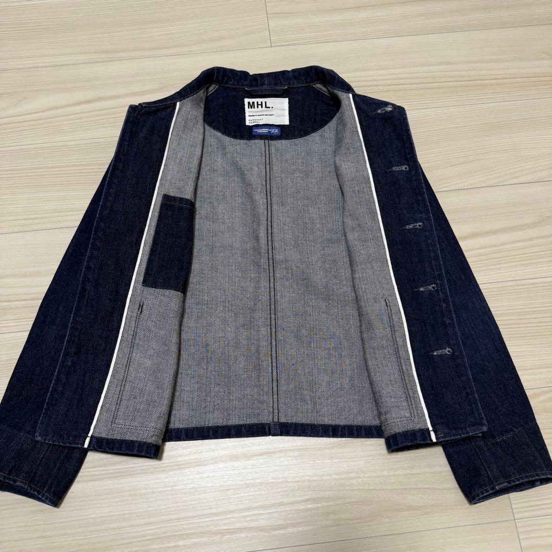 【美品✨】MHL CANTON OVERALLS デニムジャケット カバーオール