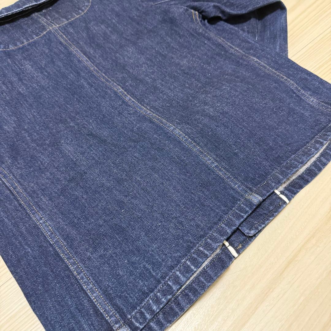 【美品✨】MHL CANTON OVERALLS デニムジャケット カバーオール