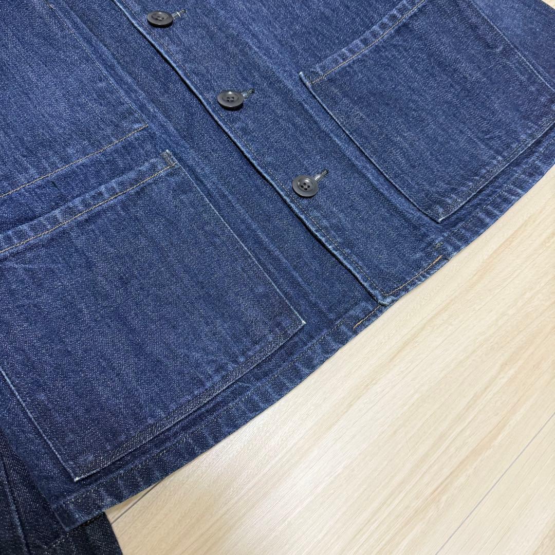 【美品✨】MHL CANTON OVERALLS デニムジャケット カバーオール