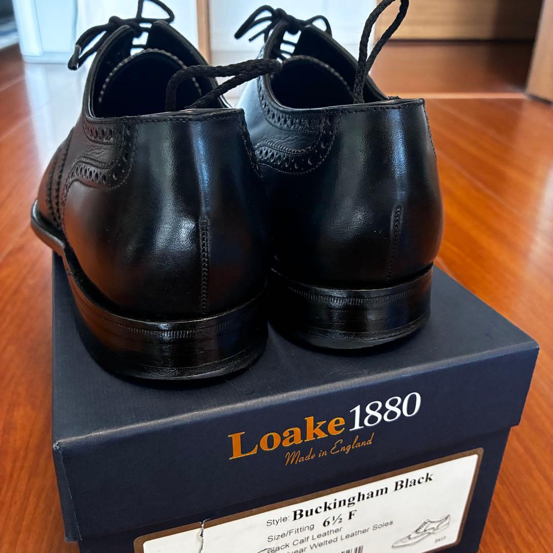 極美品loake 1880 buckingham バッキンガム　ビジネスシューズ