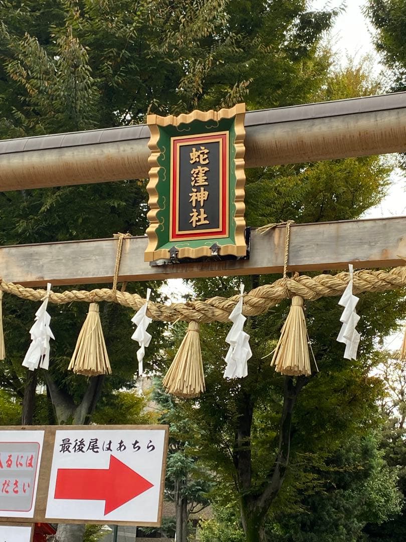 【最新】12/26己巳の日 蛇窪神社 夢巳札＆巳くじ＆清め塩(計3品)