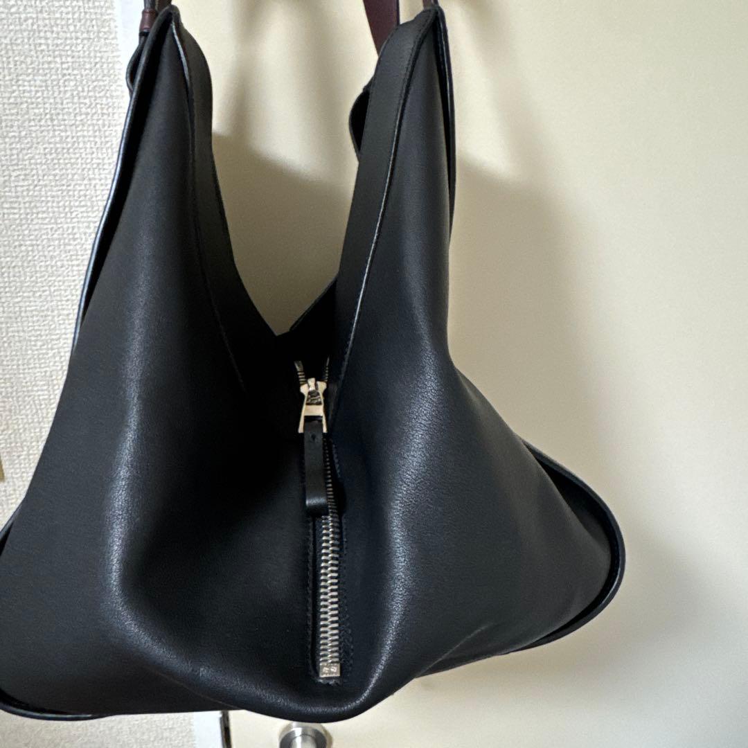 黒/赤ドット ショルダーバッグ