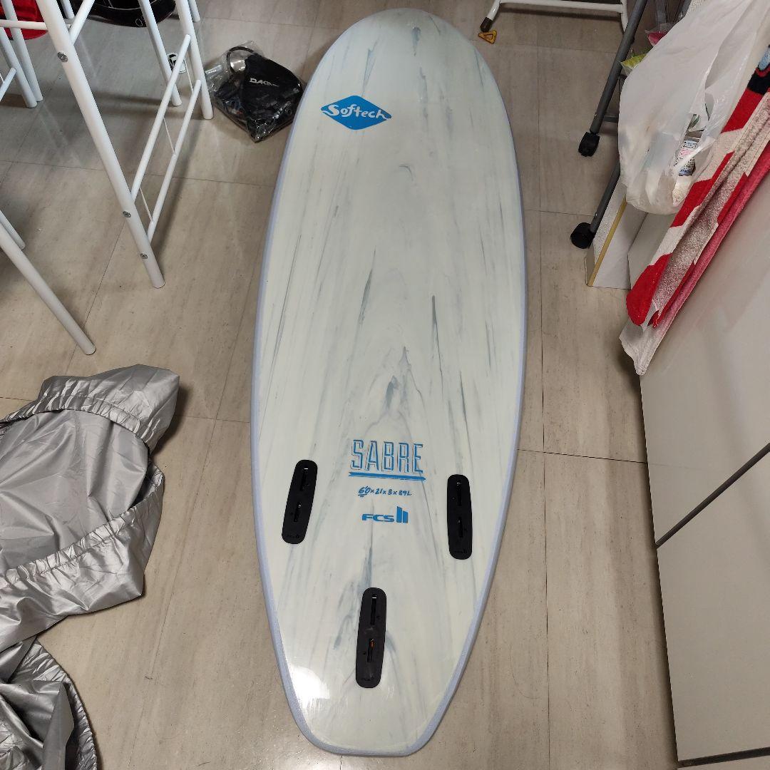 Softech SABRE サーフボード ライトブルー