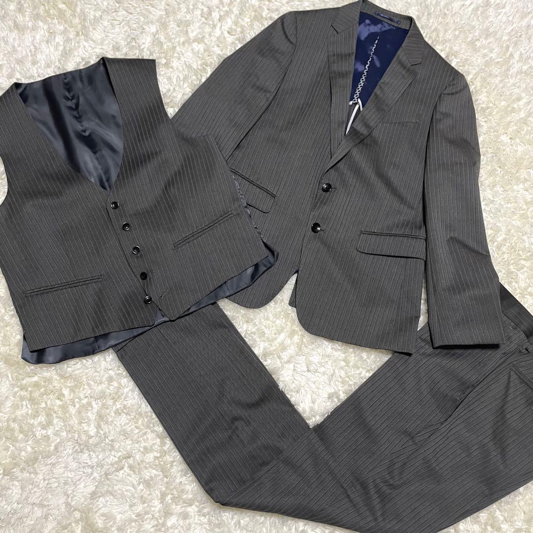 【極美品】　MODA RITORNO 3ピーススーツ　M ビジネス　セットアップ