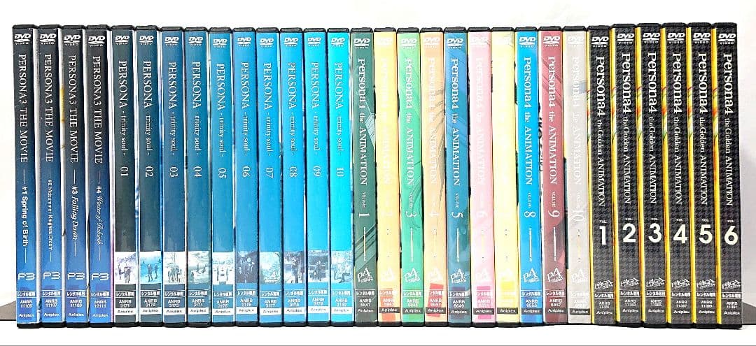 ペルソナ（persona3/4）【DVD】 シリーズ 全30巻セット