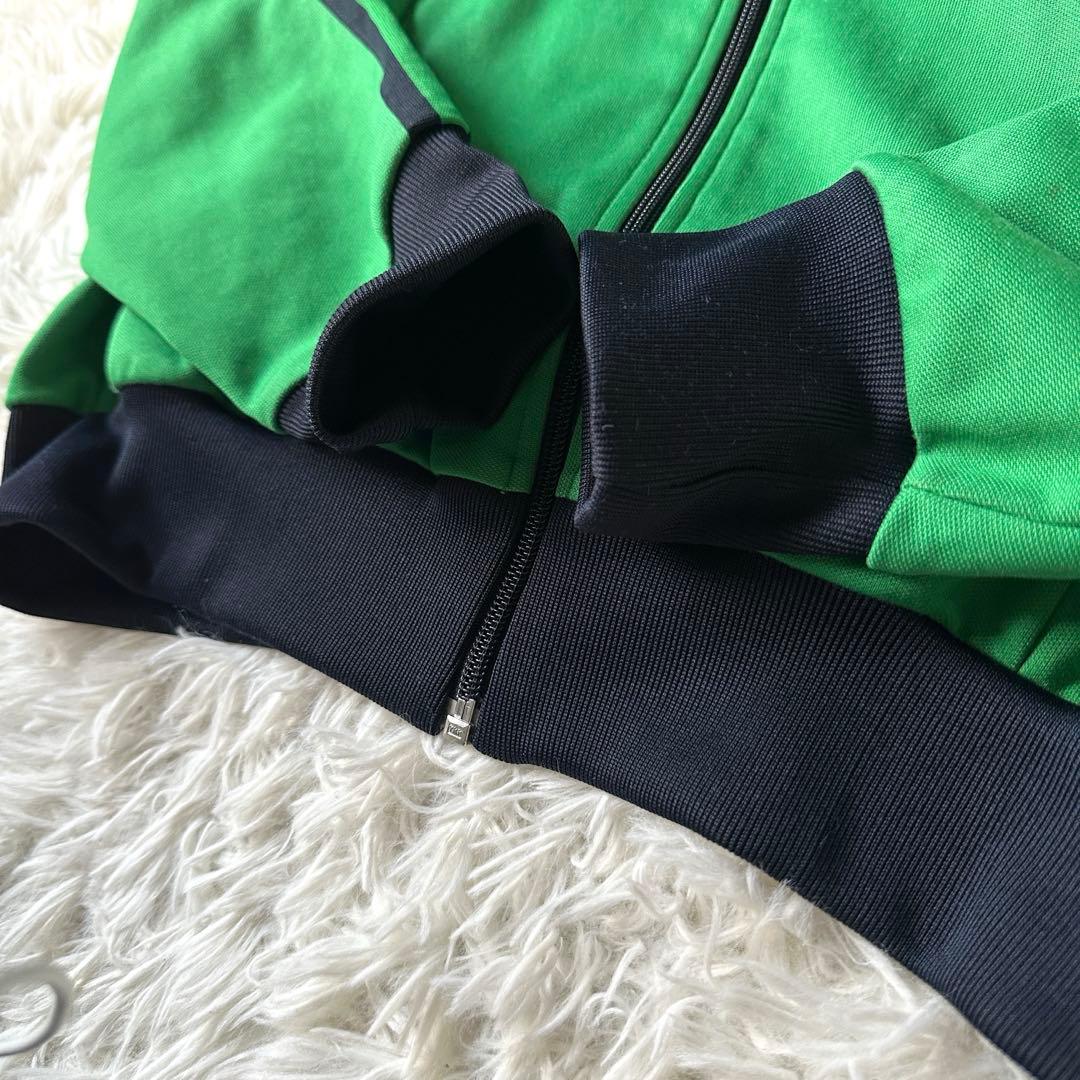 adidas トラックジャケット グリーン 万国旗タグ 90s 00s M