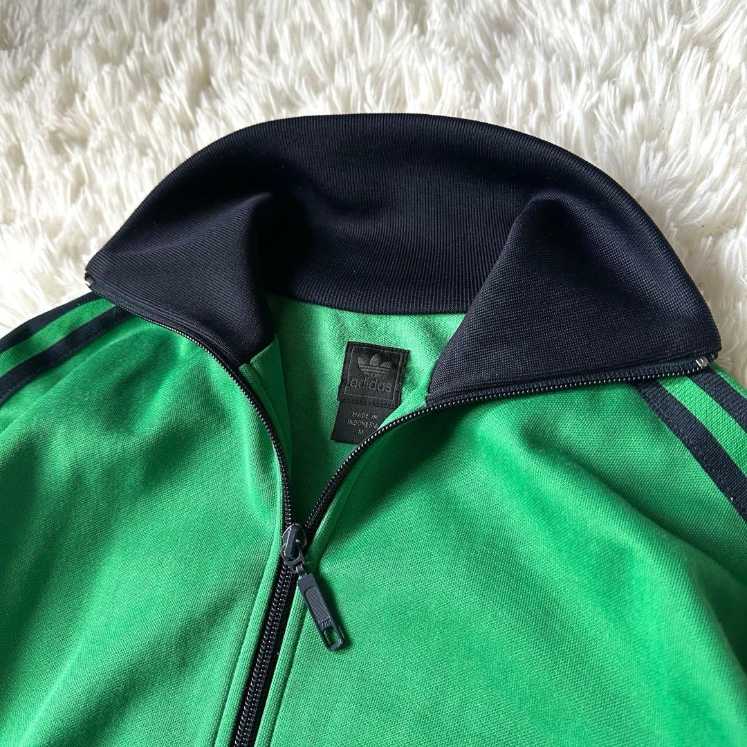 adidas トラックジャケット グリーン 万国旗タグ 90s 00s M