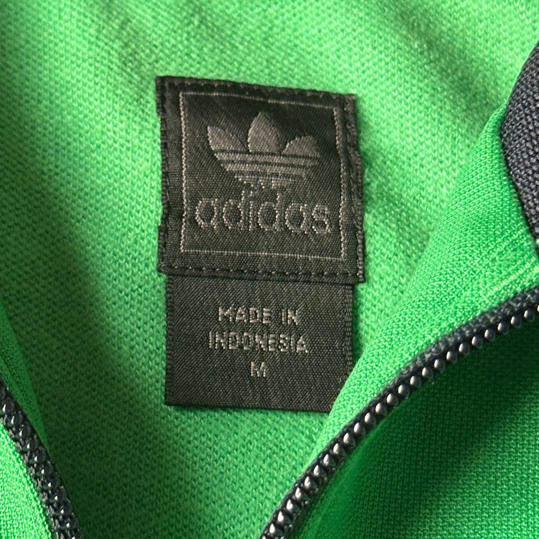 adidas トラックジャケット グリーン 万国旗タグ 90s 00s M