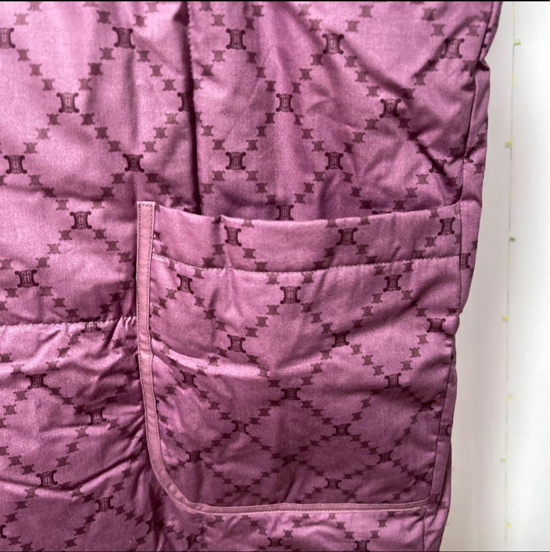 CELINE セリーヌ マカダム柄　ベスト　ダウンベスト