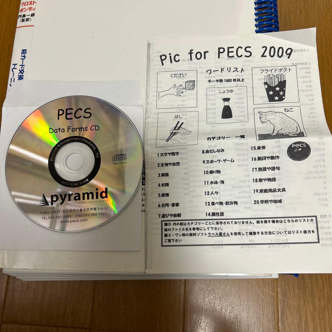 PECS絵カード交換式コミュニケーションシステムトレーニングマニュアル２版CD付