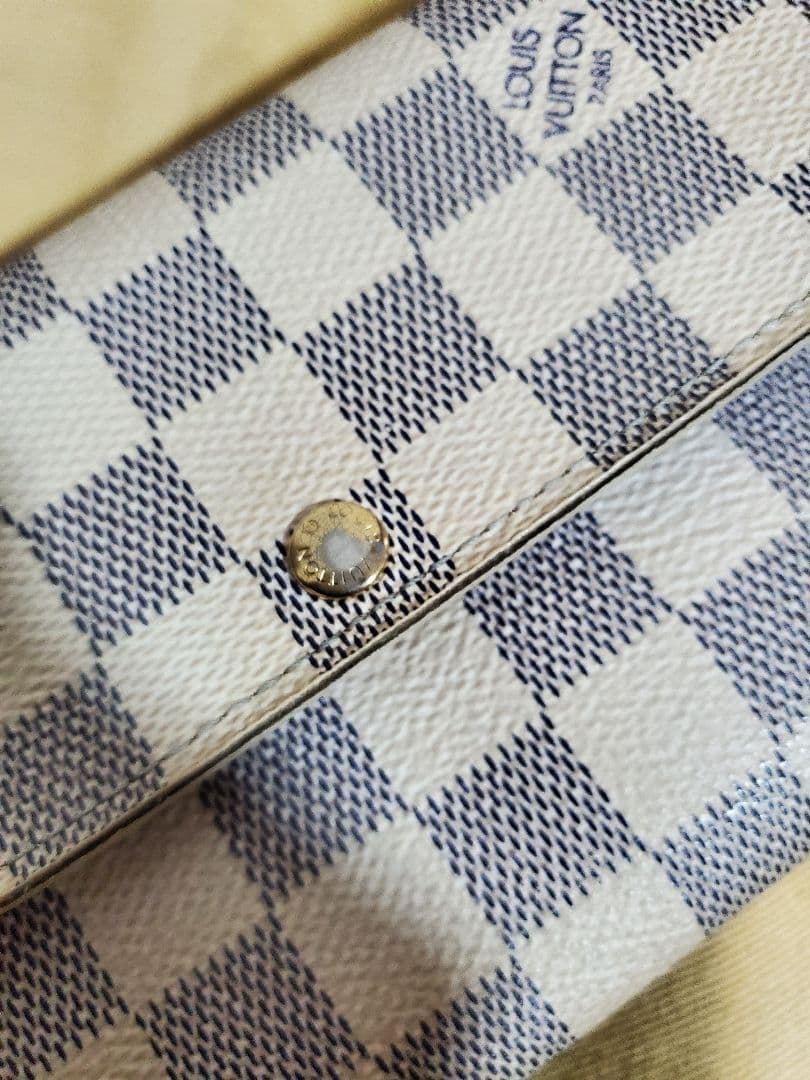 LOUIS VUITTON ダミエ・エベヌ 長財布 箱付き