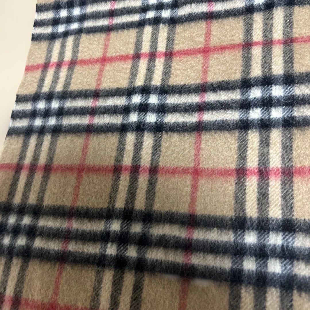 バーバリーカシミヤ100%マフラー