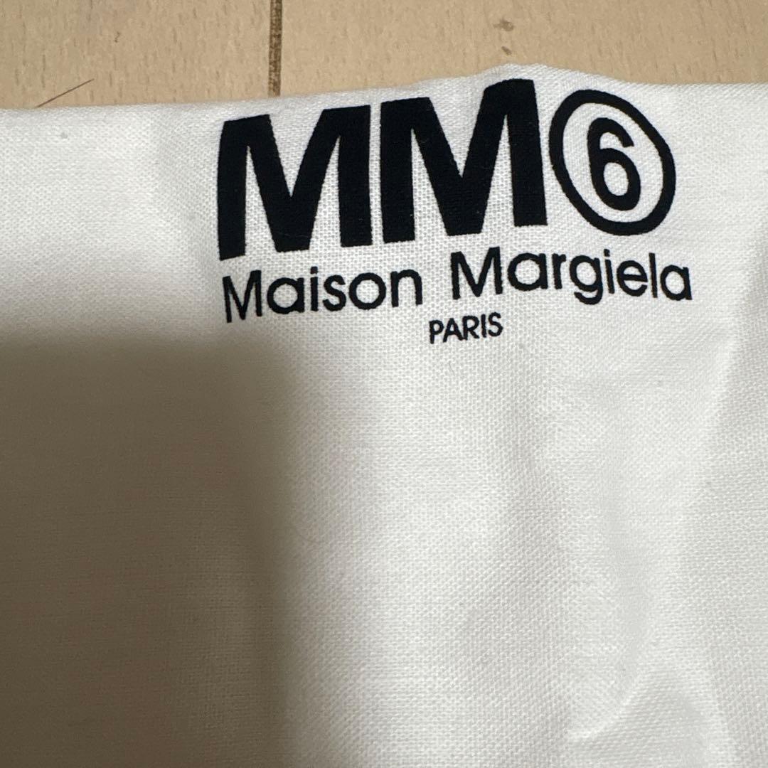 MM⑥ メゾンマルジェラ　ジャパニーズバッグミニ　レザー　ベージュ　本革