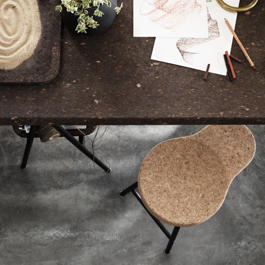 【djkunio】IKEA「SINNERLIG」コルク ダークブラウン