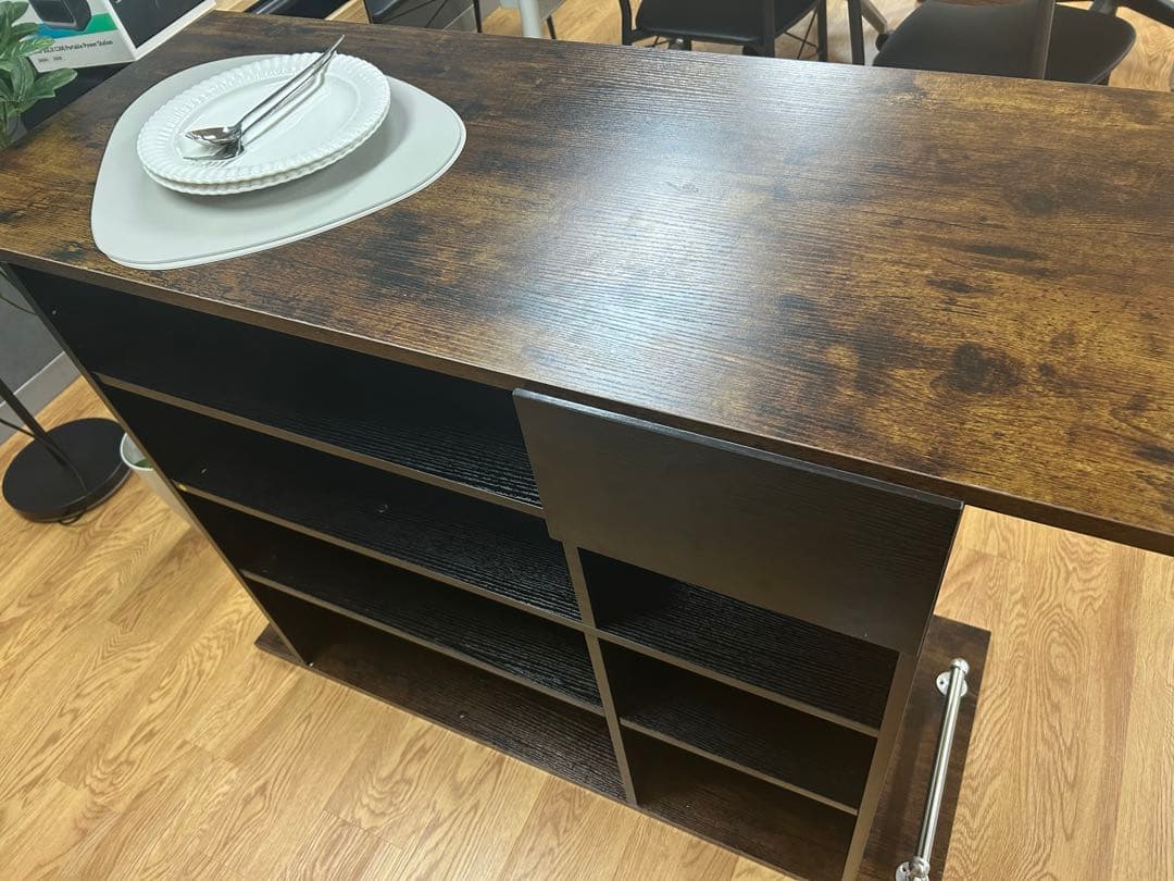 京都引き取りに来れる方■ドリス　カウンターデスク　バーカウンター