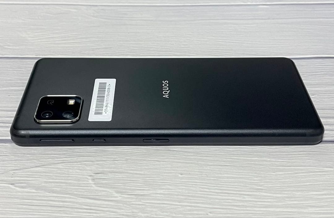 【ほぼ未使用】SHARP AQUOS sense4 basic 本体 ブラック