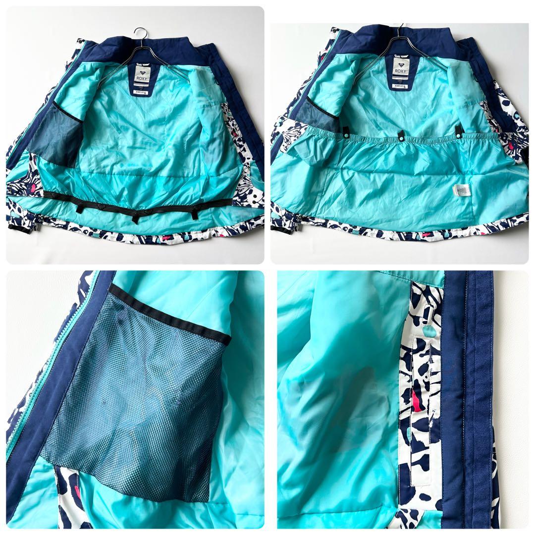 3249 ROXYジャケット パンツ 上下セット トロピカル RECCO付き