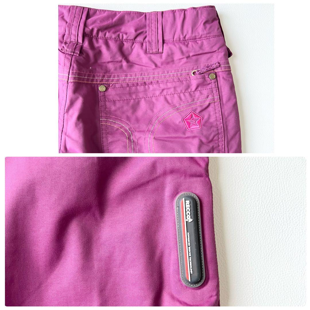 3249 ROXYジャケット パンツ 上下セット トロピカル RECCO付き