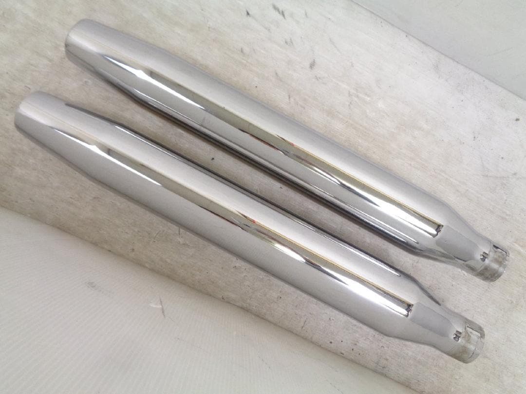 ソフテイル FLSTC FXSB 07-16 クロームワークス テーパーマフラー