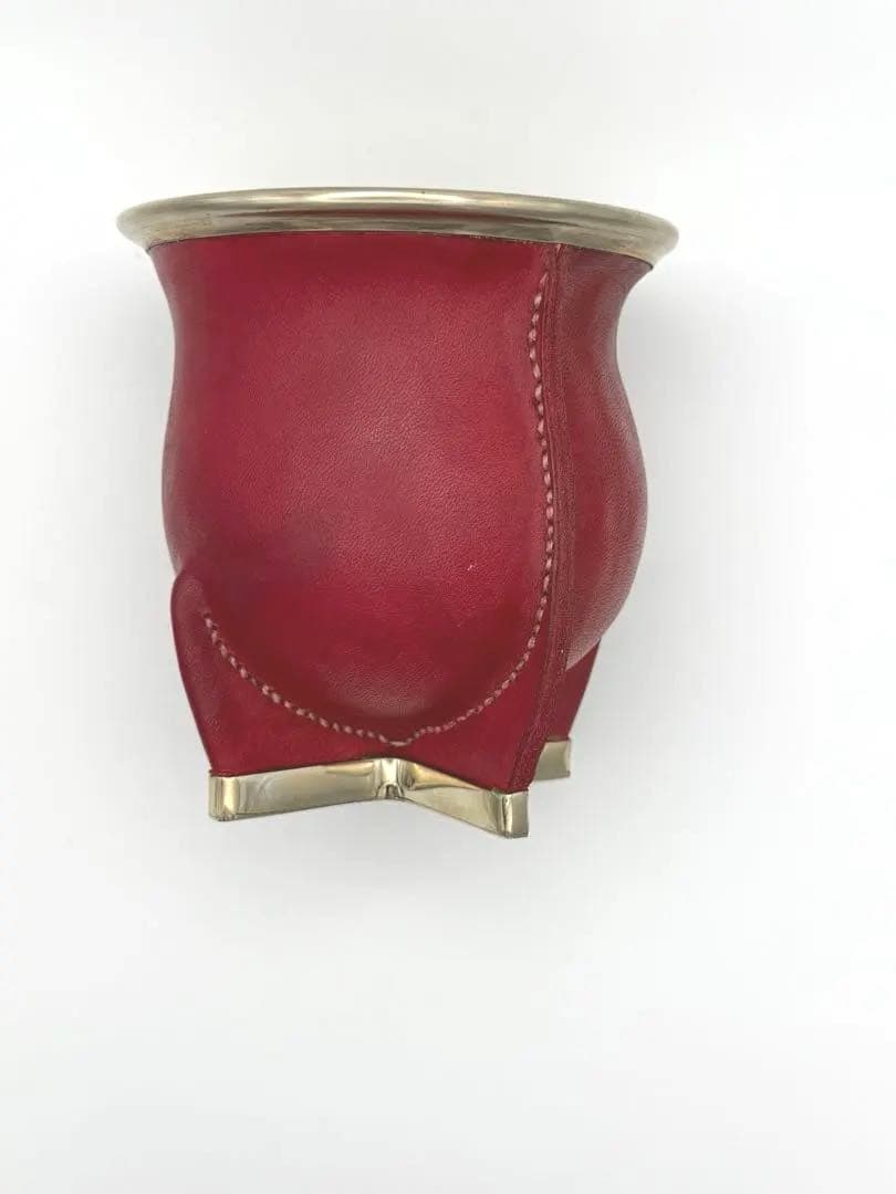 マテ壺　CAMIONERO PREMIUM RED