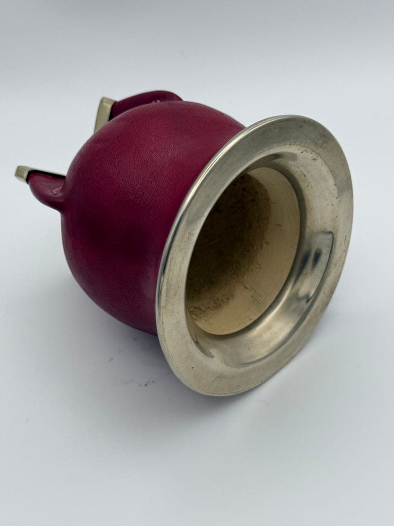 マテ壺　CAMIONERO PREMIUM RED