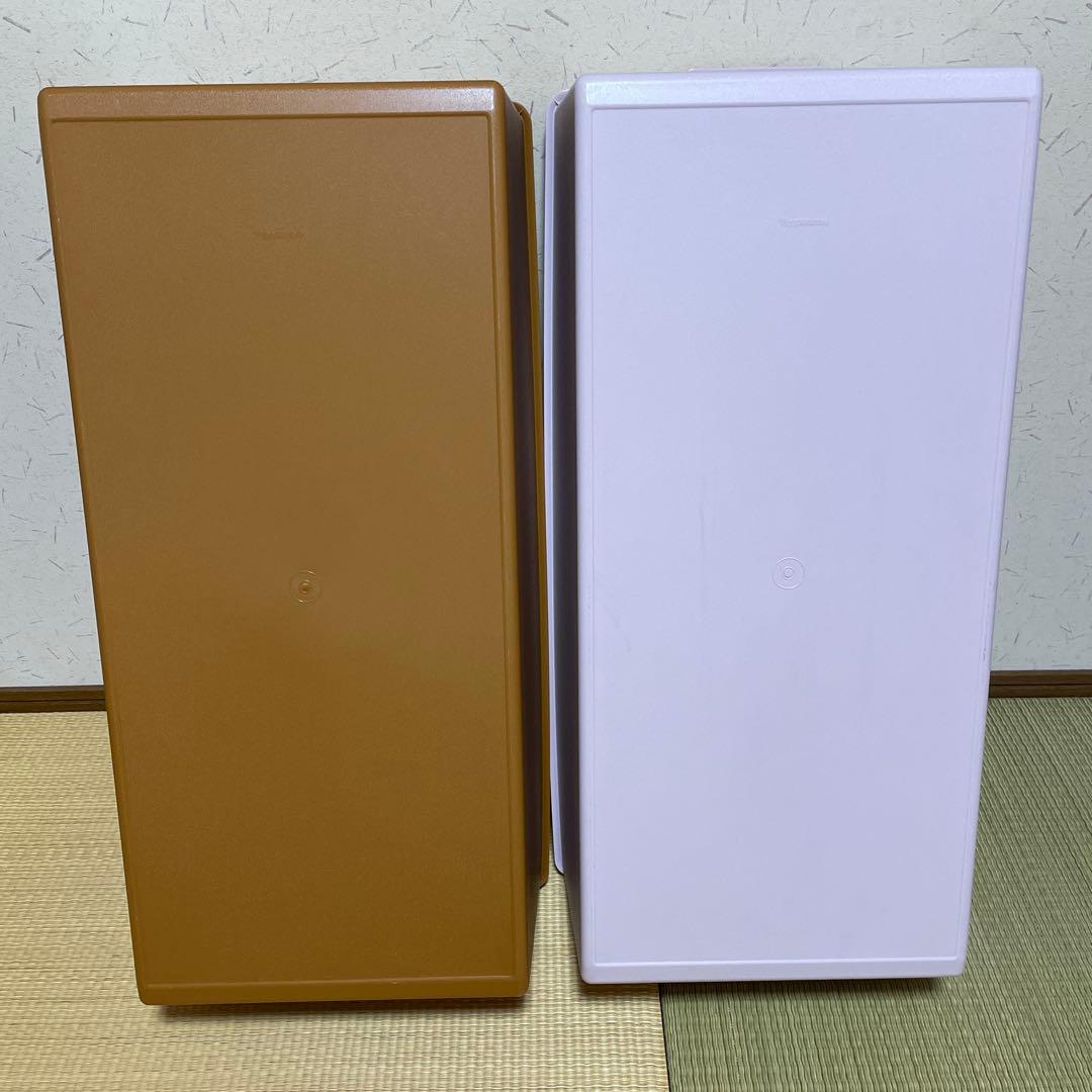 タッパーウェア　ロングスーパーケース深型　2個
