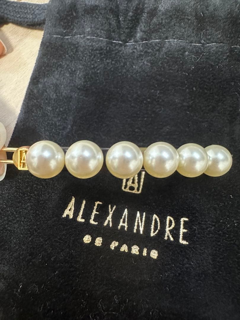 ヘアアクセサリー ALEXANDRE DE PARIS BALL PIN