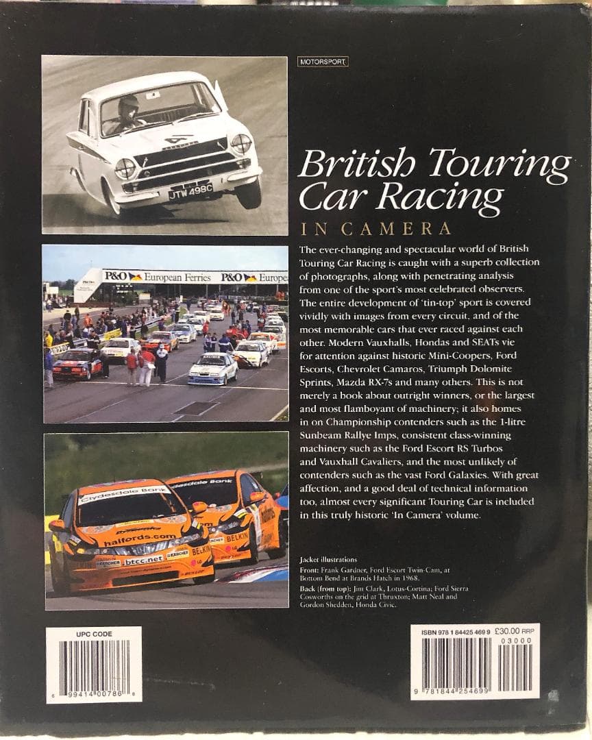 洋書 British Touring Car Racing