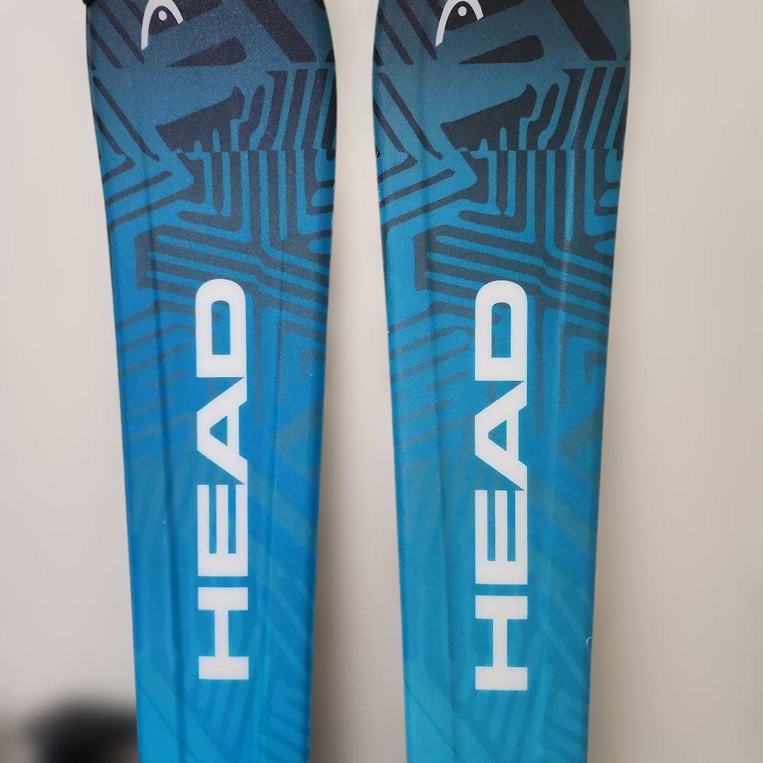 スキー板　HEAD ジュニア ストック付き