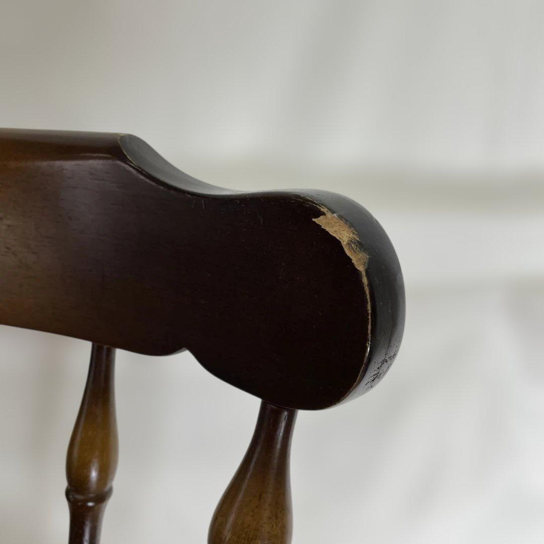 飛騨産業 キツツキ ウィンザーチェア ダイニング 昭和レトロ 椅子 01