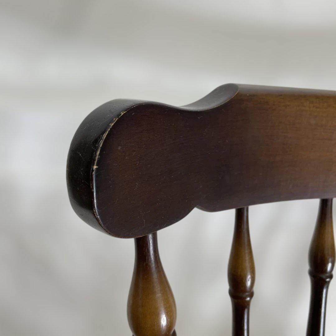 飛騨産業 キツツキ ウィンザーチェア ダイニング 昭和レトロ 椅子 01