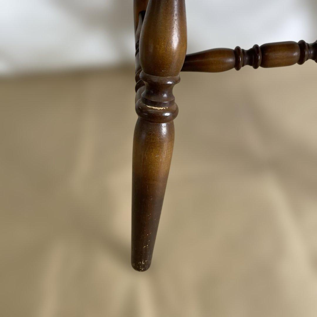 飛騨産業 キツツキ ウィンザーチェア ダイニング 昭和レトロ 椅子 01