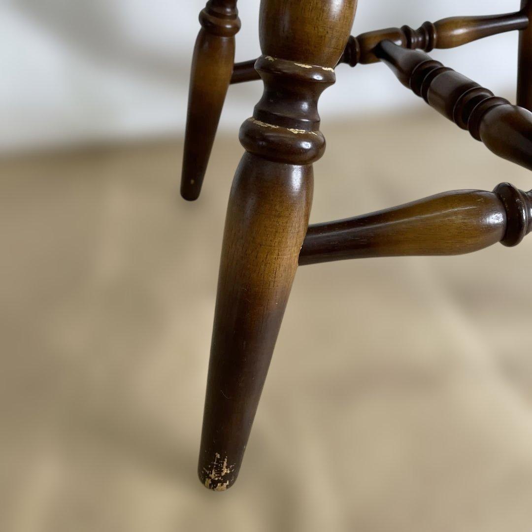 飛騨産業 キツツキ ウィンザーチェア ダイニング 昭和レトロ 椅子 01